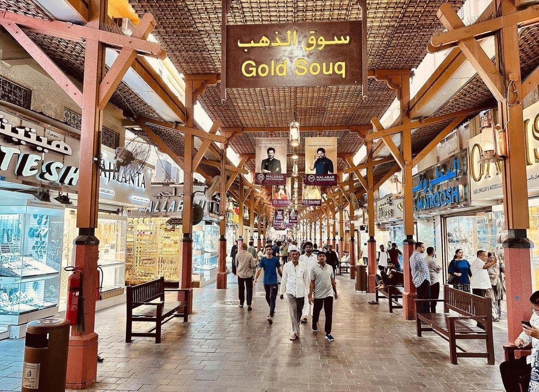 The Gold Souq in Deira, Dubai