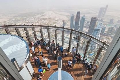 At The Top observation deck, Burj Khalifa