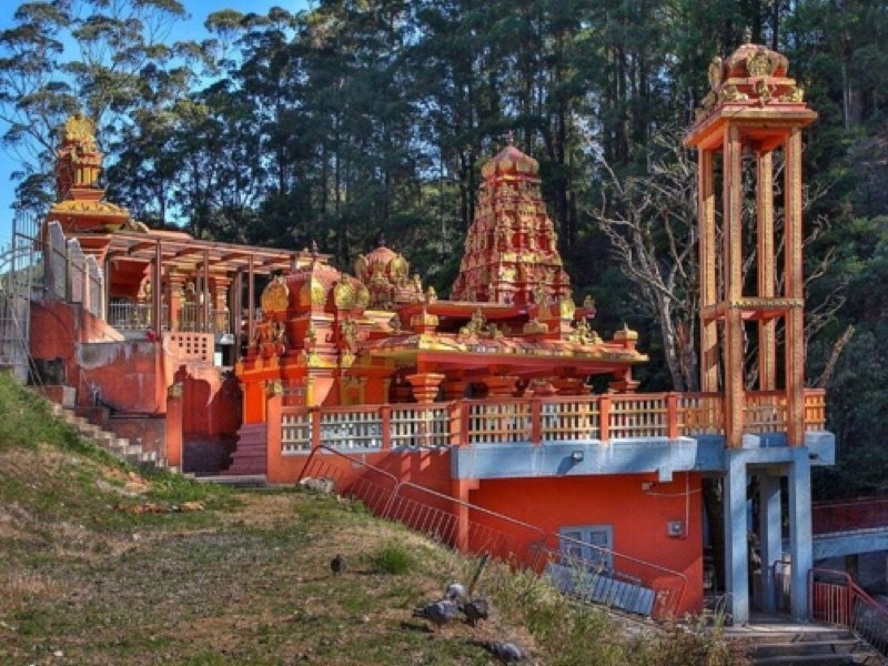 Hindu temple on the Ramayana Trail