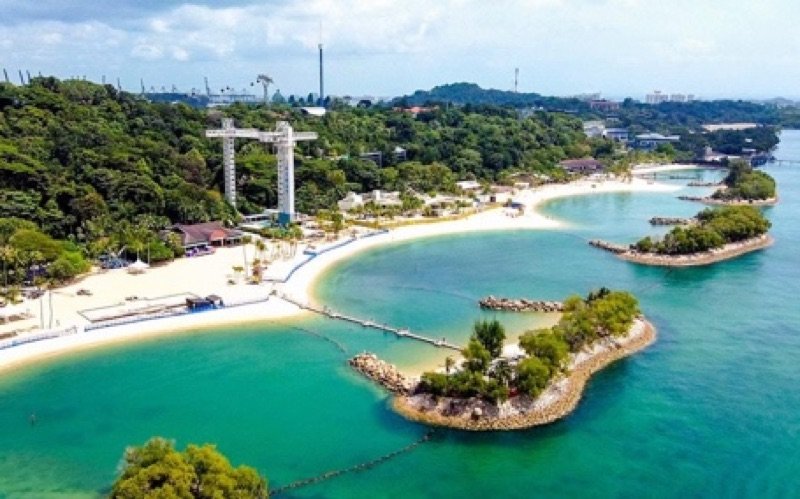 Siloso Beach, Sentosa