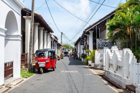 Colonial streets of Galle Fort